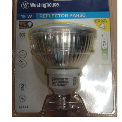 15W PAR30 Fluorescent 3000K E27