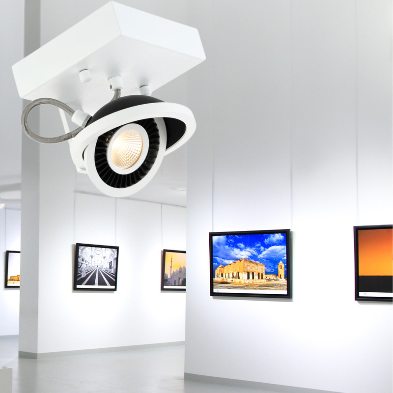 Vision LED Monopoint Surface 5W LED 3000K White