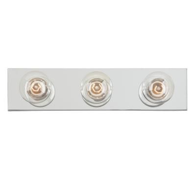 3-Light Bath Bar Polished Chrome