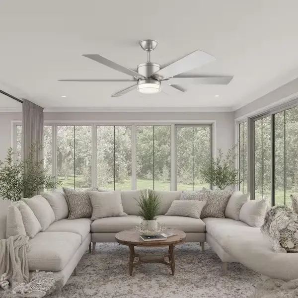 Collingstone 54" LED Ceiling Fan Brushed Nickel