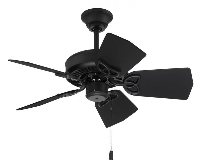 Piccolo 30 Piccolo 30" Indoor/Outdoor Ceiling Fan Flat Black