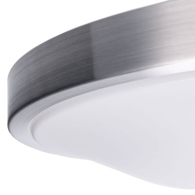 Contemporary Tempo LED Large Flush-mount Aluminum 3000K IP44