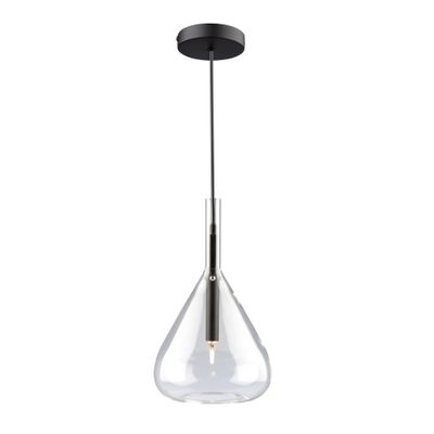 Conic 1-Light Pendant in Black Conic 1-Light Pendant in Black