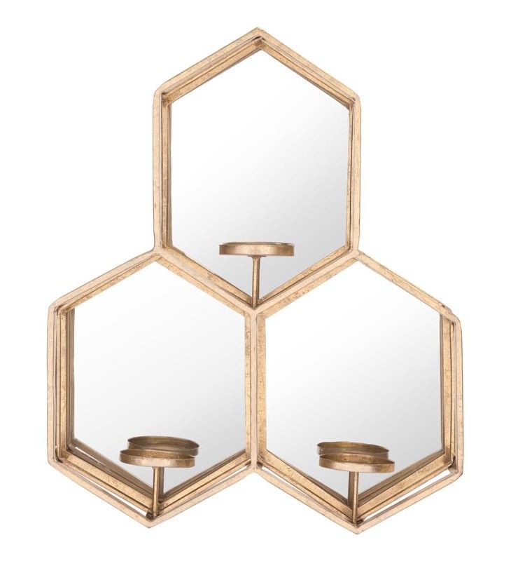 Vigo Mirror Decor Gold