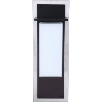 Heights 20" Outdoor LED Wall Mount Stainless Steel and Midnight Heights 20" Outdoor LED Wall Mount Stainless Steel and Midnight