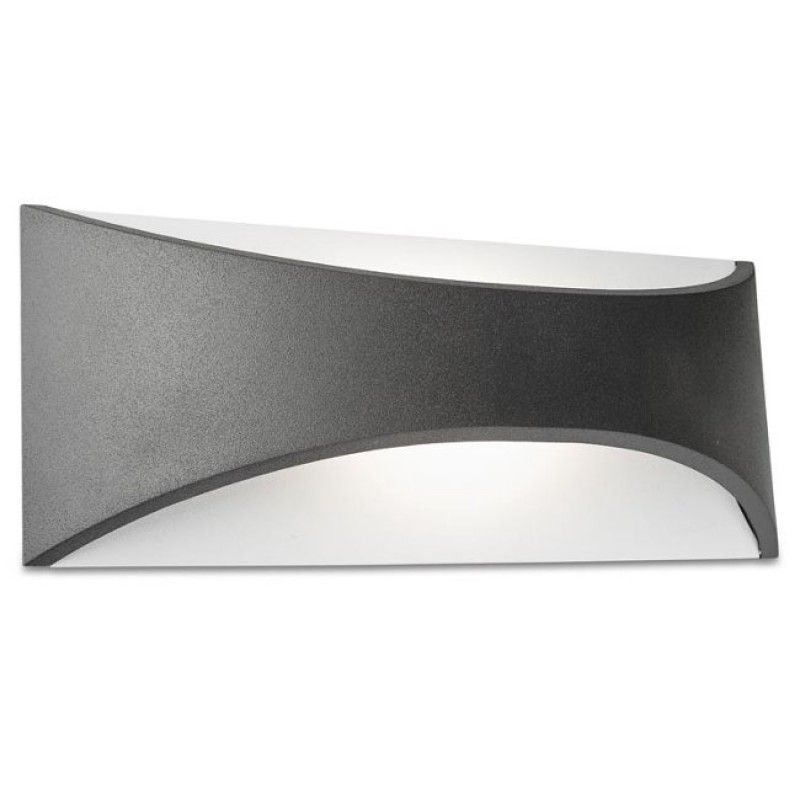 Venus LED Outdoor Wall Light Urban Grey