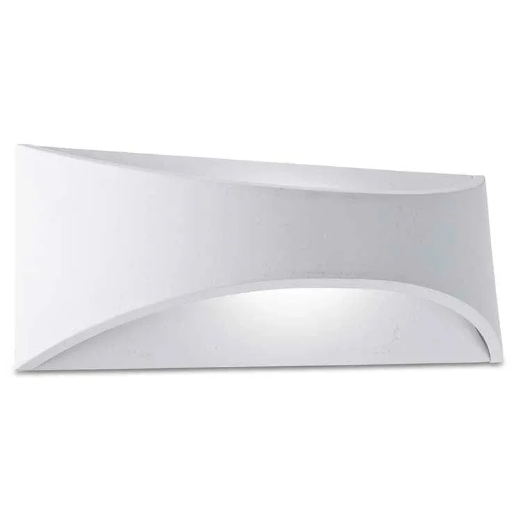 Venus LED Outdoor Wall Light White