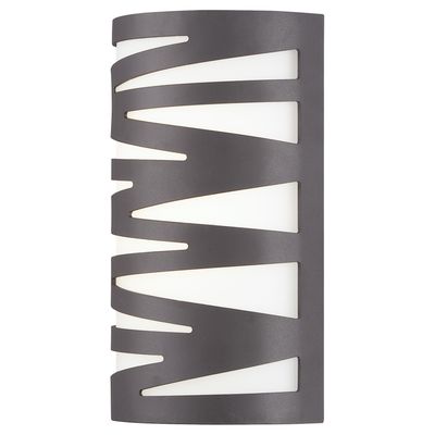 Teeter Outdoor LED Wall Sconce Pebble Bronze