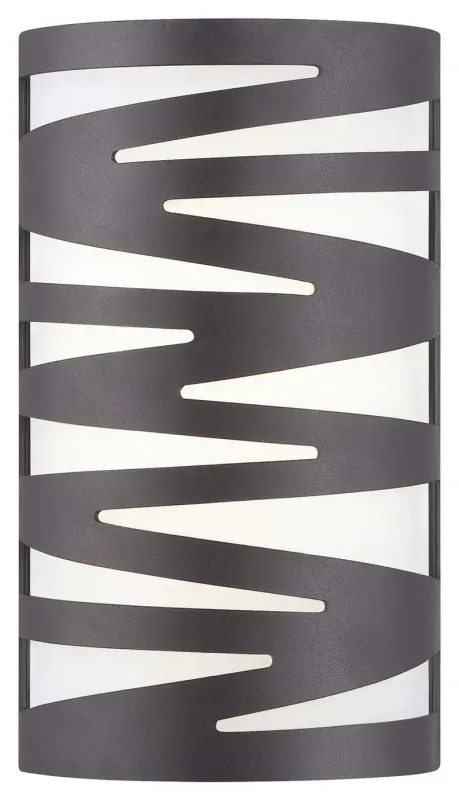 Teeter Outdoor LED Wall Sconce Pebble Bronze