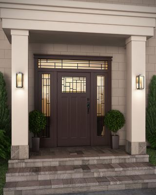 Wexford Outdoor Wall Light Black