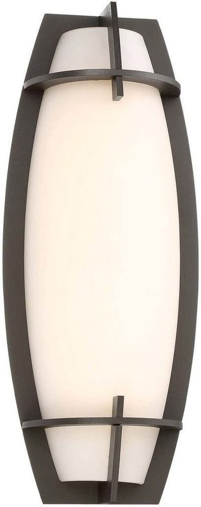 Morida LED Wall Sconce Pebble Bronze