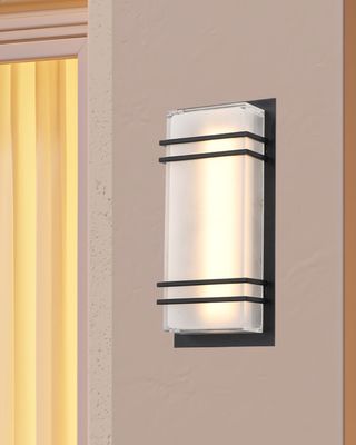 Sausalito Outdoor LED Wall Light Black