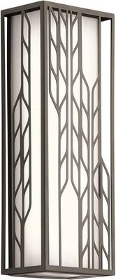Magnolia 2-Light LED Outdoor Wall Sconce Bronze