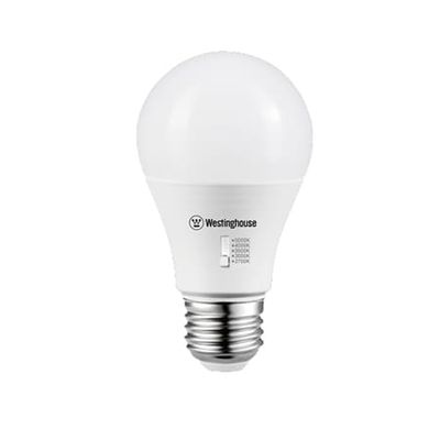 9W LED Bulb A19 5CCT 2700/3000/3500/4000/5000K Dimmable E26