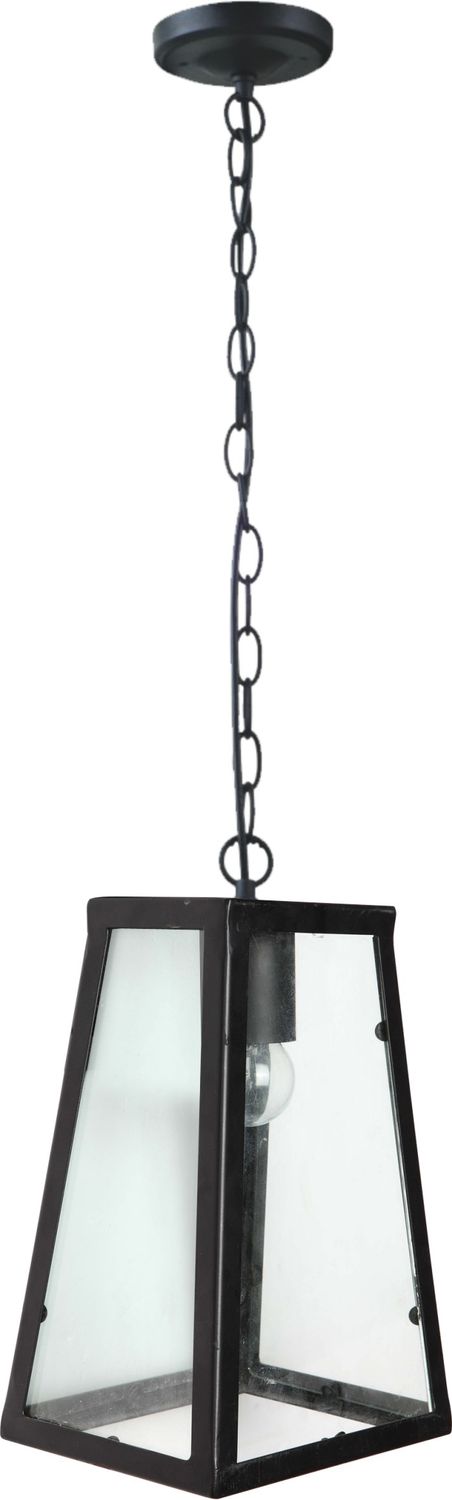 Modern 14" Outdoor Pendant Light