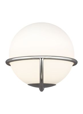 Apollo 1-LIght Wall Sconce Polished Nickel