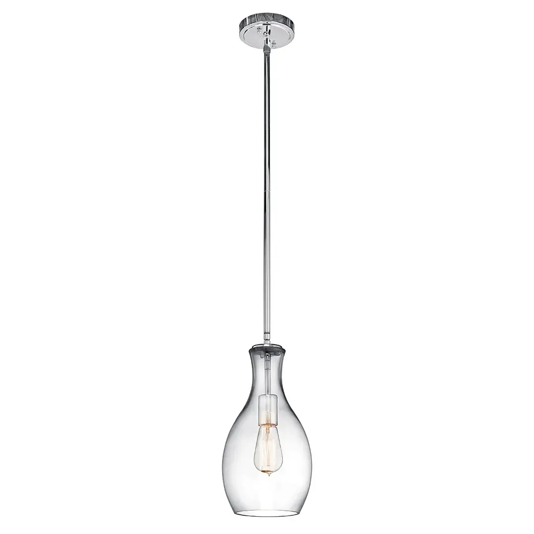 Everly 1-Light Mini Pendant Chrome