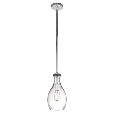 Everly 1-Light Mini Pendant Chrome Everly 1-Light Mini Pendant Chrome
