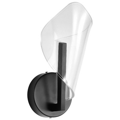 Contemporary Sedona LED Wall Light Matte Black