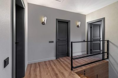 Contemporary Sedona LED Wall Light Matte Black