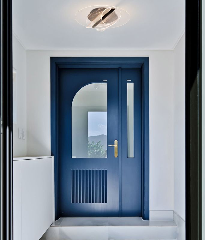 Geneva LED Flush Mount Matte Black