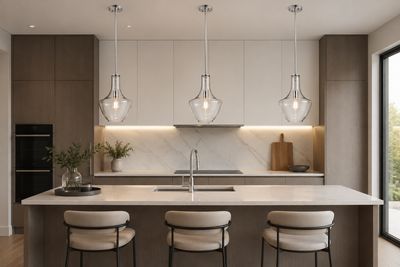 Everly 1-Light Pendant Chrome