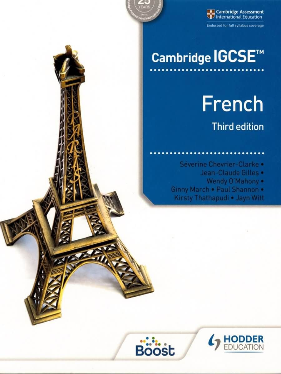 French IGCSE French Student Book Third Edition