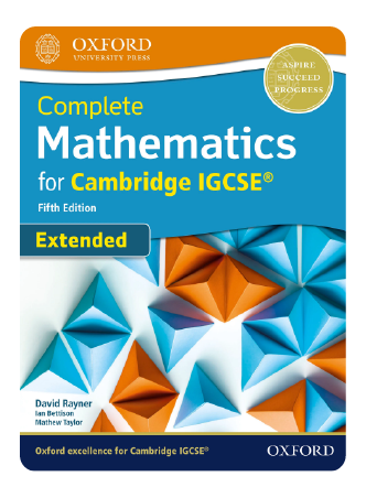 Complete Ext Mathematics IGCSE 5th edition