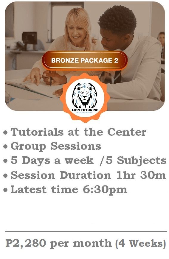 Bronze Package 2