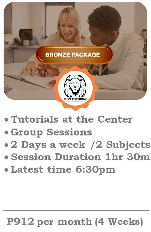Bronze Package