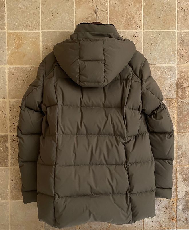Parka matélassée kaki