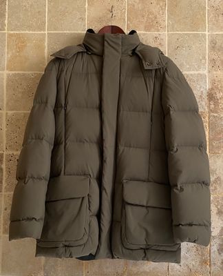 Parka matélassée kaki