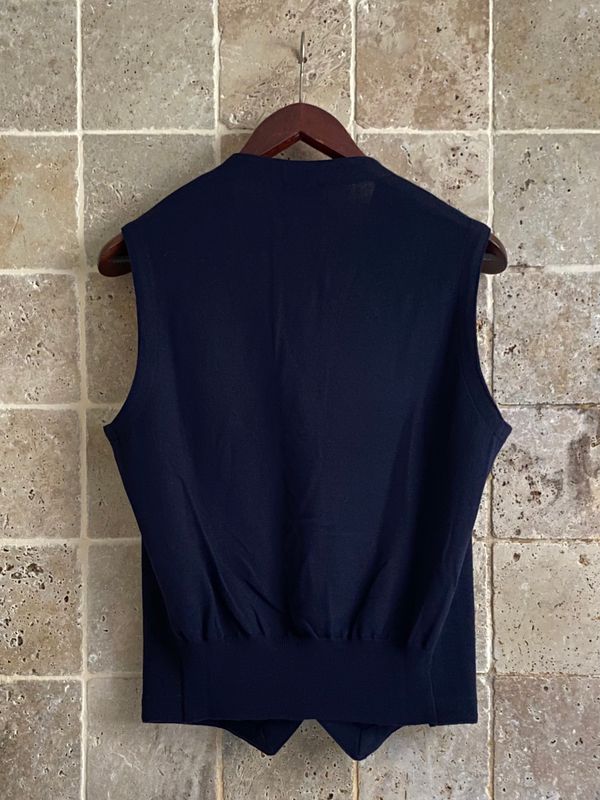 Gilet sans manche bleu marine