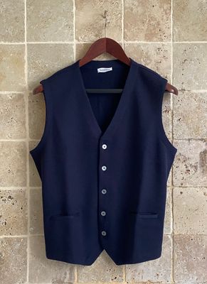 Gilet sans manche bleu marine