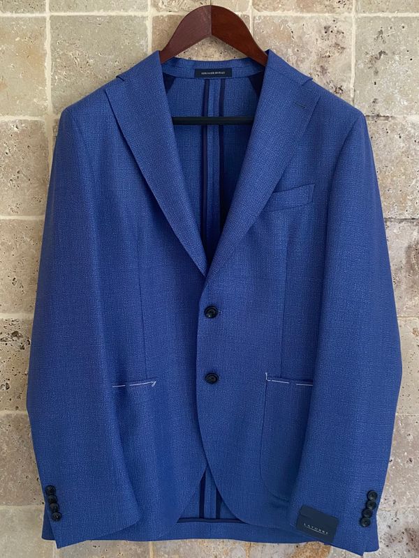 Veste bleu en laine