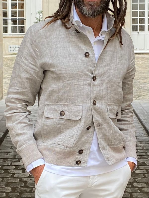 Veste en lin