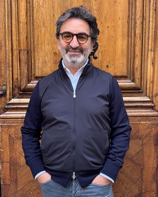 Gilet zippé bi-matière