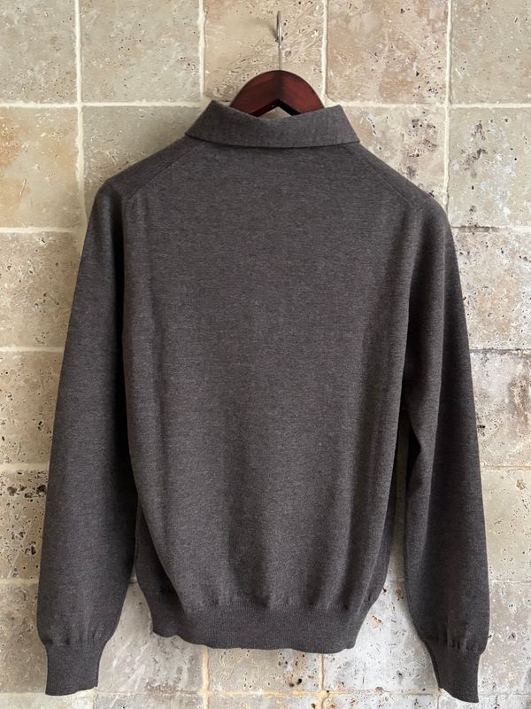 Pull Polo taupe