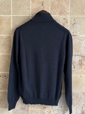 Pull col zippé