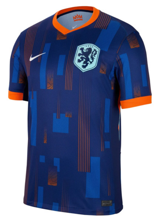 Netherlands 2024 Euro Cup Away Soccer Jersey for Men
