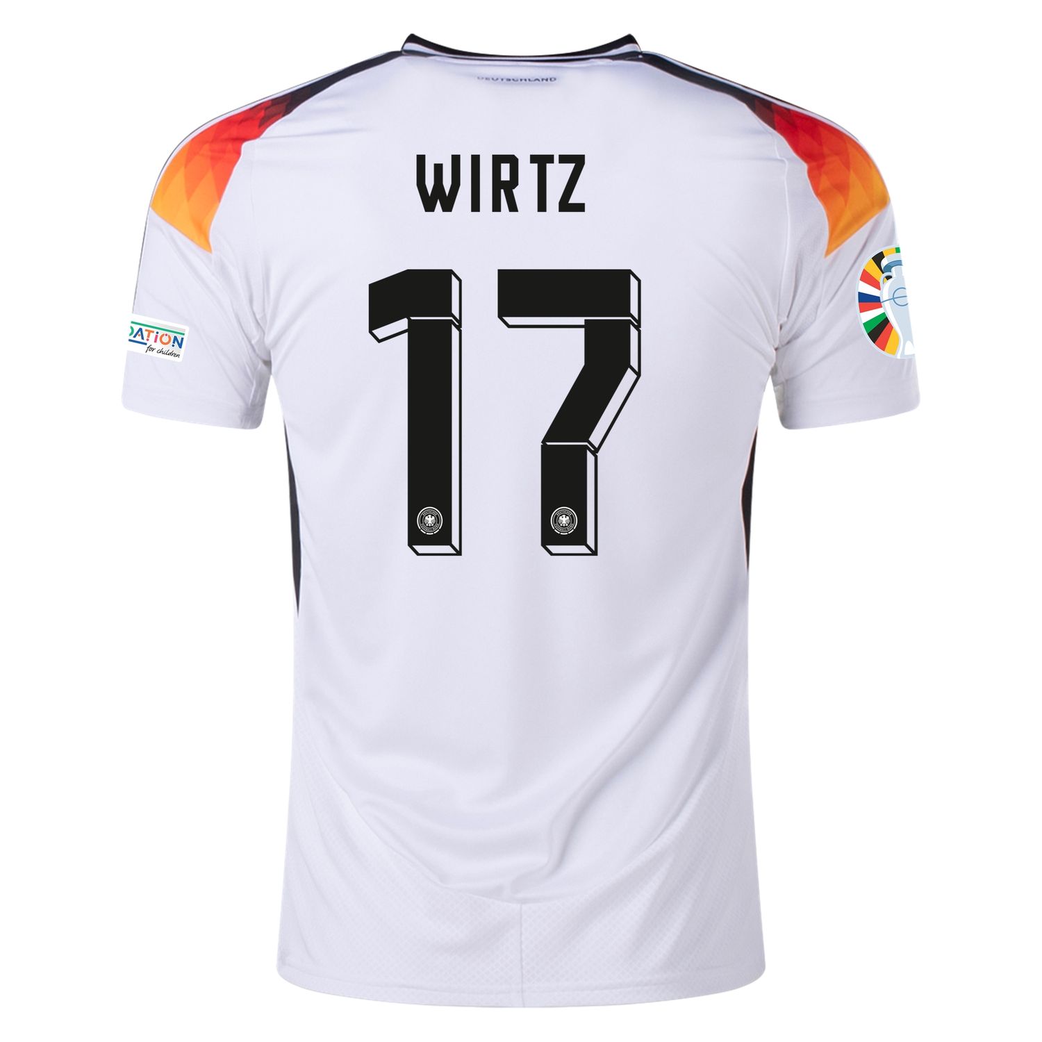 Germany 24/25 Home Soccer Jersey for Men Florian Wirtz