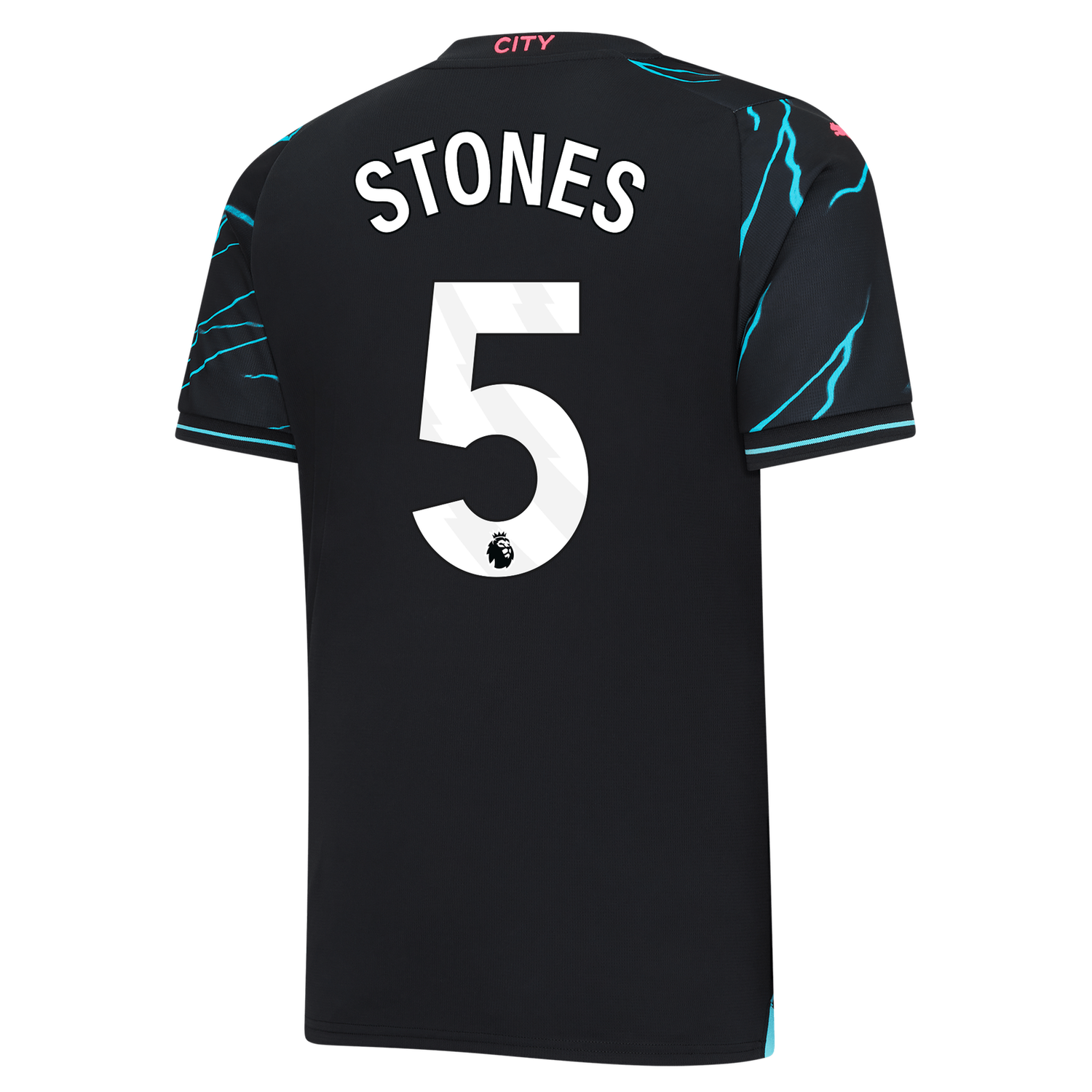 STONES Manchester City 23/24 Third Jersey For Men