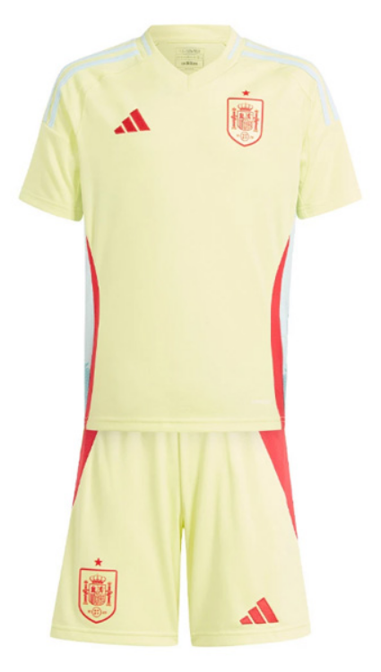 Spain Euro 2024 Away Kids Soccer Kit