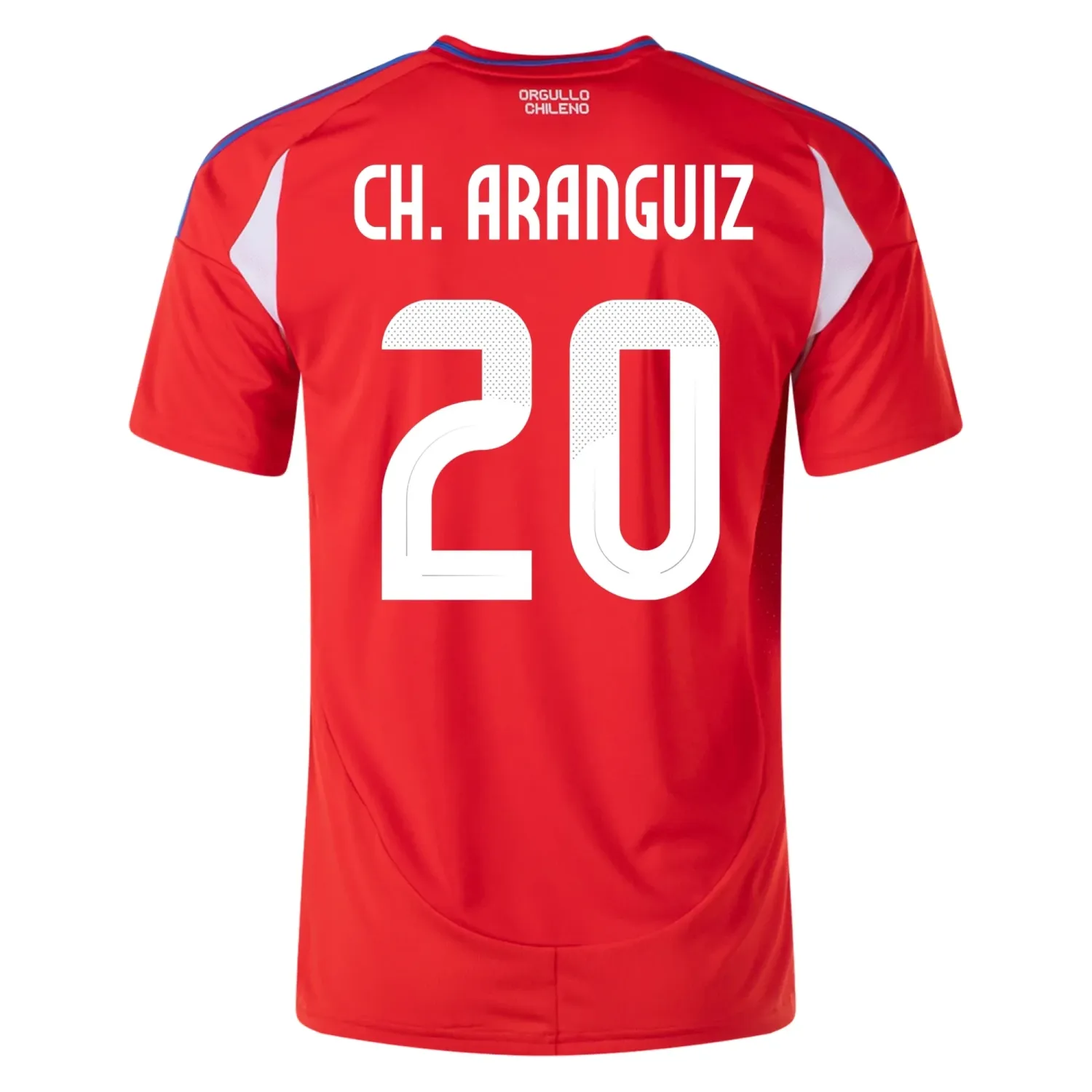 Chile 24/25 Home Red Jersey for Men Charles Aránguiz