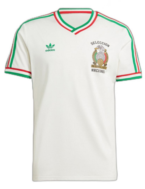 Mexico 1985 Remake Retro Jersey White For Men