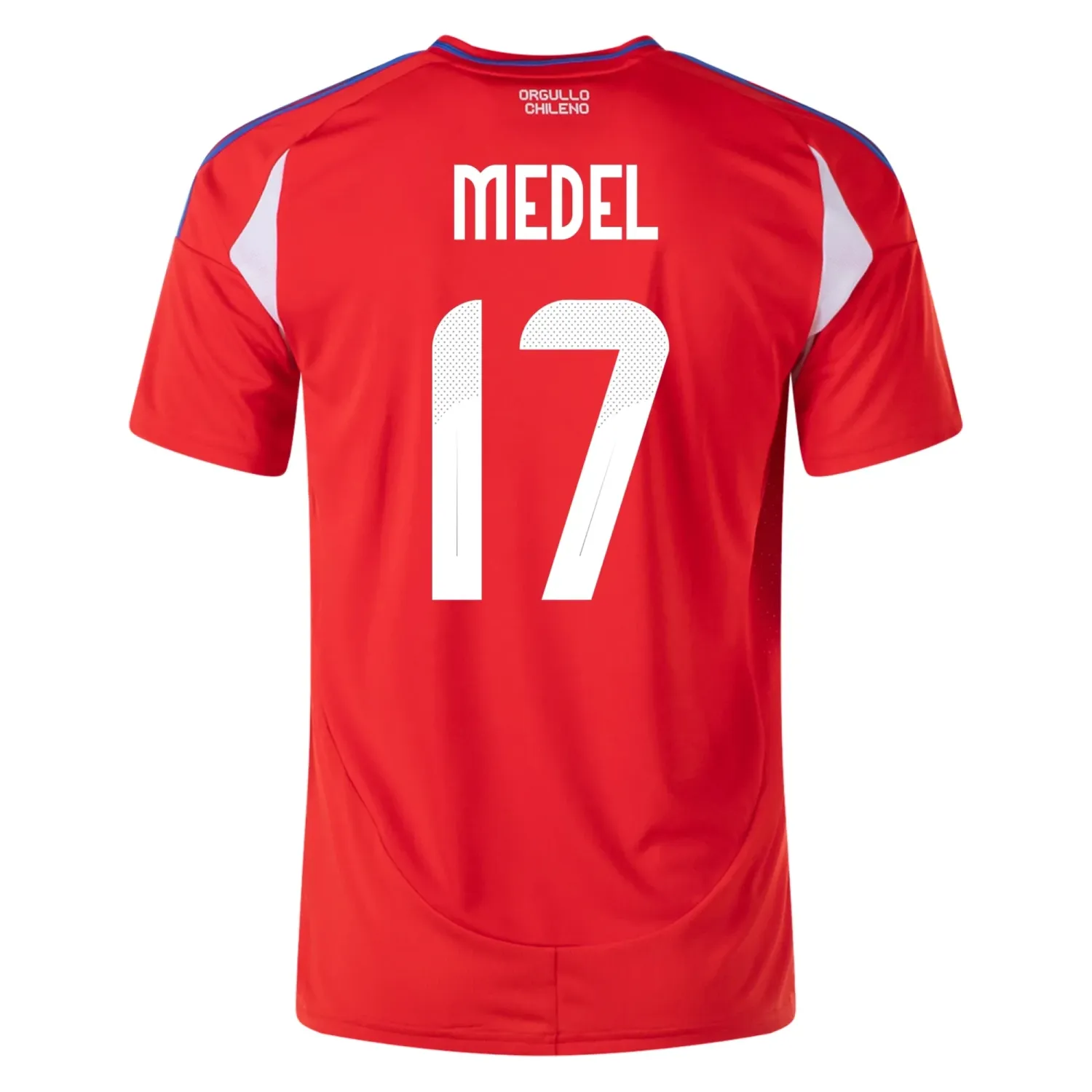 Chile 24/25 Home Red Jersey for Men Gary Medel