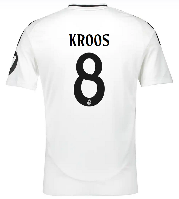 Real Madrid 24/25 Home Soccer Jersey KROOS #8