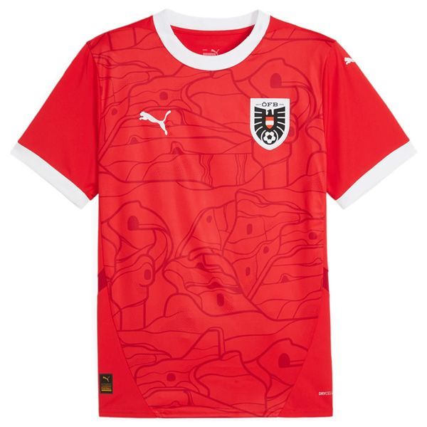 Austria 24/25 Home Red Jersey for Men