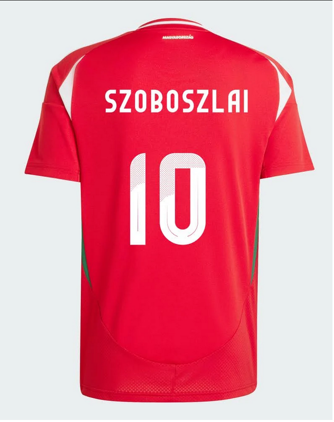 SZOBOSZLAI Hungary 24/25 Home Red Jersey For Men