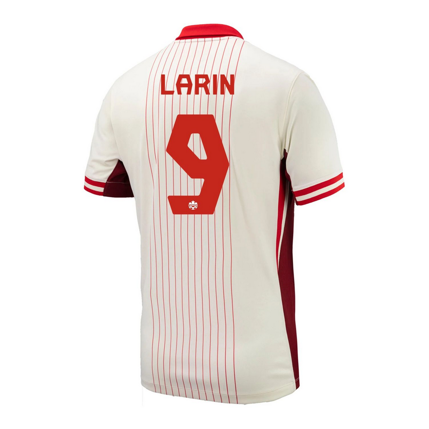 Canada 24/25 Away Jersey For Men LARIN #9